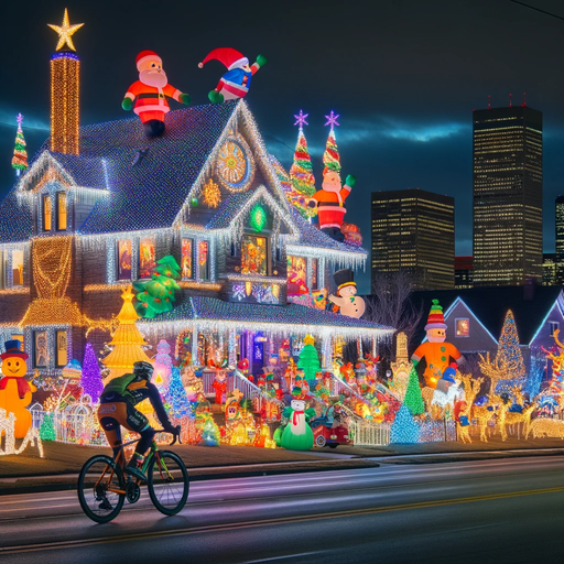 Denver holiday lights